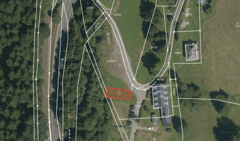 Stavební pozemek Nové Losiny - Františkov